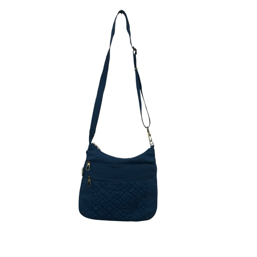 Travelon Navy Quilted Crossbody Bag